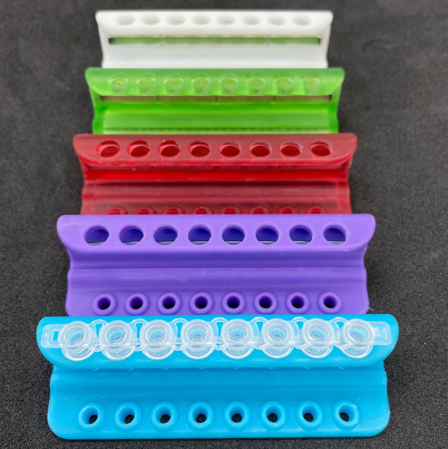 Magnetic Separation Rack for PCR Strips available in many colors