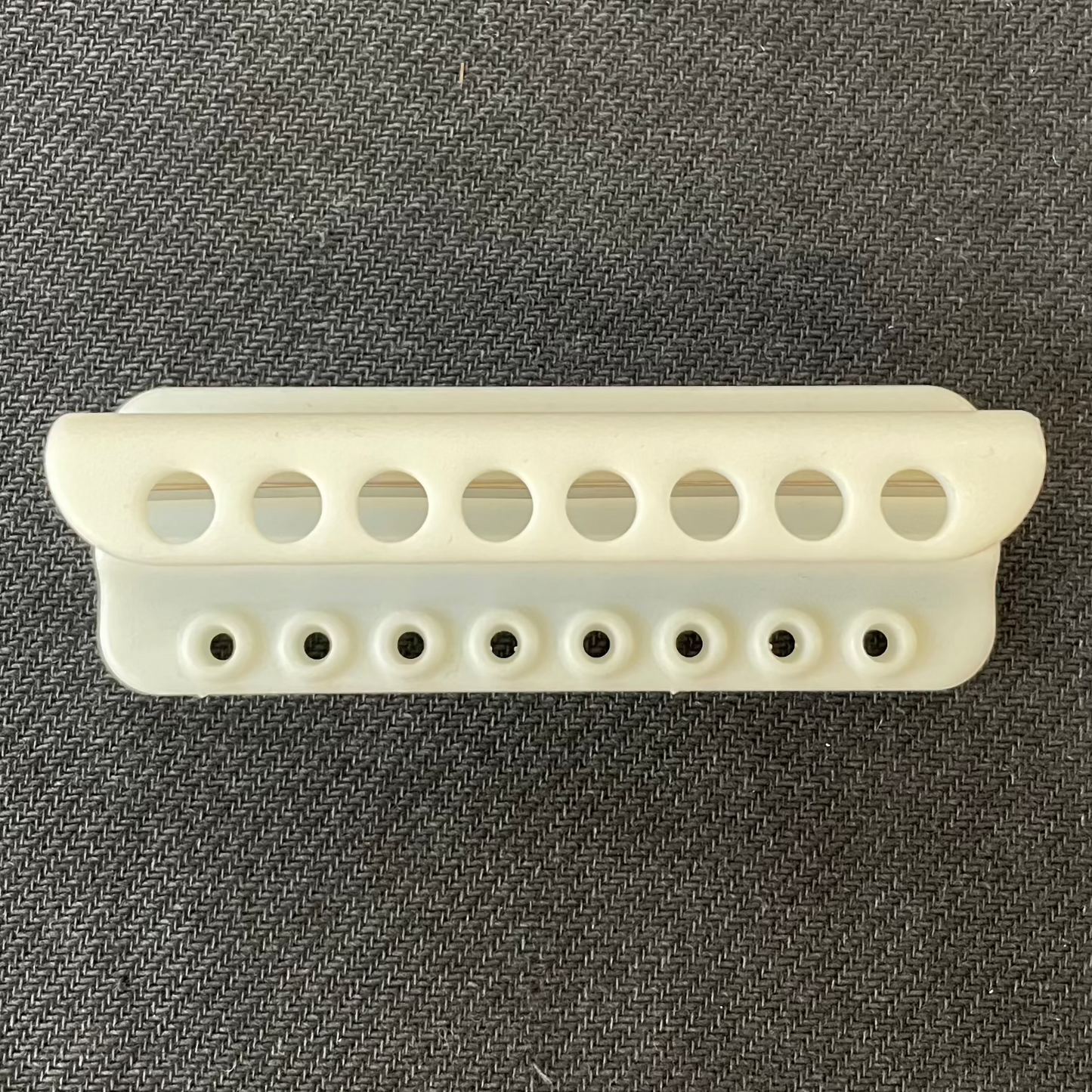 Top view on the magnetic rack for PCR tubes