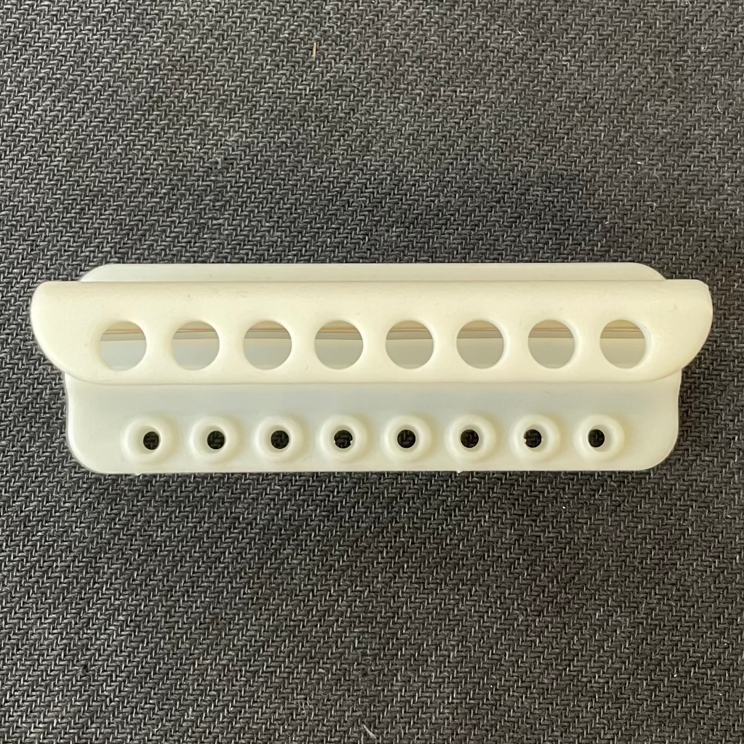 Top view on the magnetic rack for PCR tubes