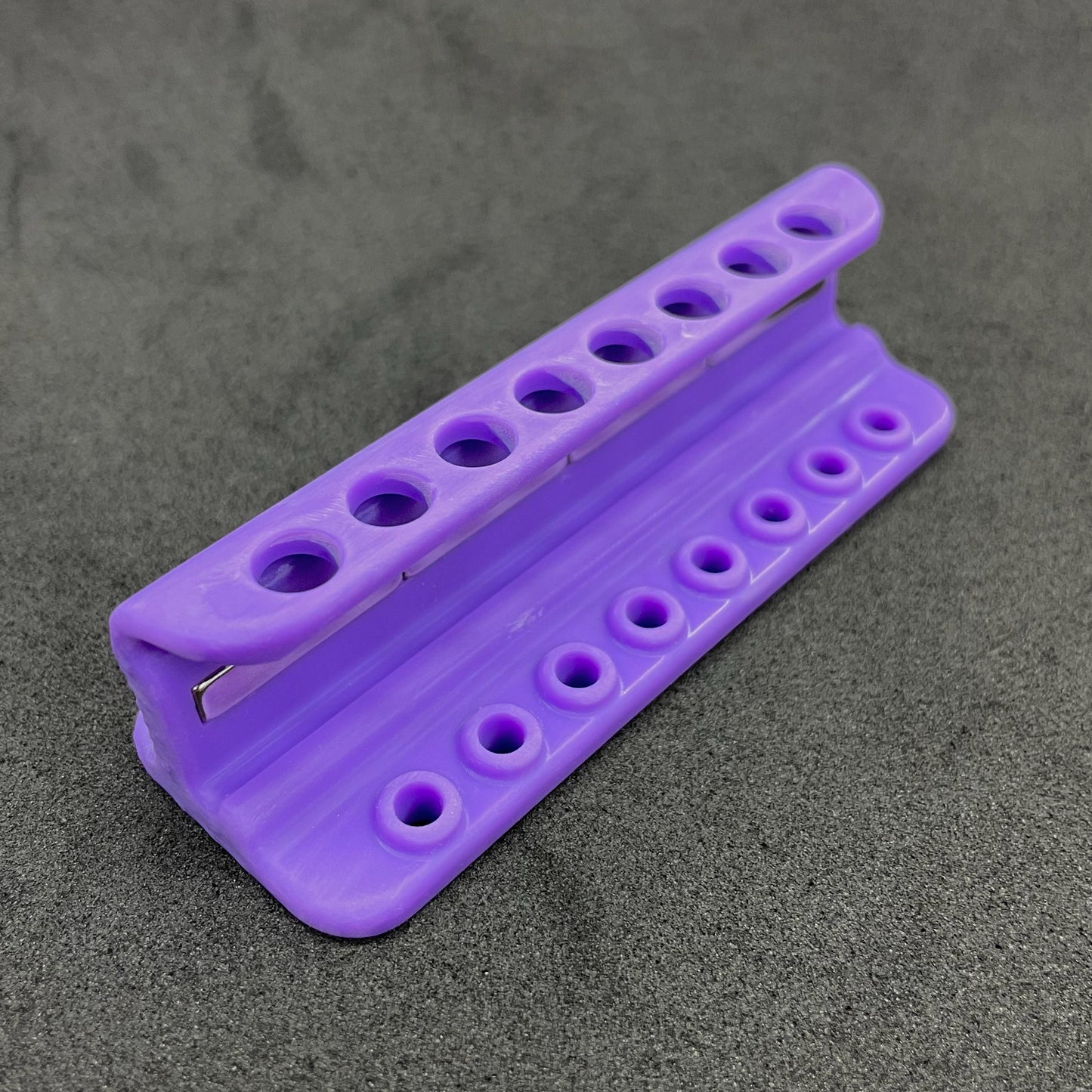 Magnetic Separation Rack for PCR Strips in purple color
